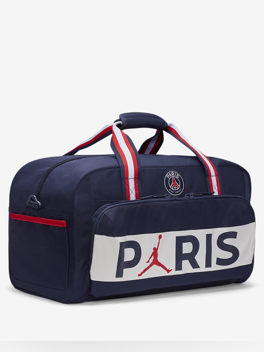 Jordan x PSG Paris Saint-Germain Duffel Gym Bag Navy Red White